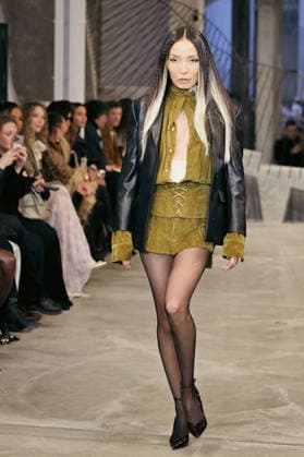 PFW - Weinsanto Runway A model walks the runway during the Weinsanto Womenswear Fall Winter 2026-2027 show as part of Paris Fashion Week on March 02, 2026 in Paris, France. Photo by Jana Call me J ABACAPRESS.COM Paris Ile de France France  Copyright: xJanaxCallxmexJ ABACAx