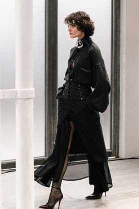 PFW - Weinsanto Runway A model walks the runway during the Weinsanto Womenswear Fall Winter 2026-2027 show as part of Paris Fashion Week on March 02, 2026 in Paris, France. Photo by Jana Call me J ABACAPRESS.COM Paris Ile de France France  Copyright: xJanaxCallxmexJ ABACAx