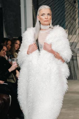 PFW - Weinsanto Runway A model walks the runway during the Weinsanto Womenswear Fall Winter 2026-2027 show as part of Paris Fashion Week on March 02, 2026 in Paris, France. Photo by Jana Call me J ABACAPRESS.COM Paris Ile de France France  Copyright: xJanaxCallxmexJ ABACAx