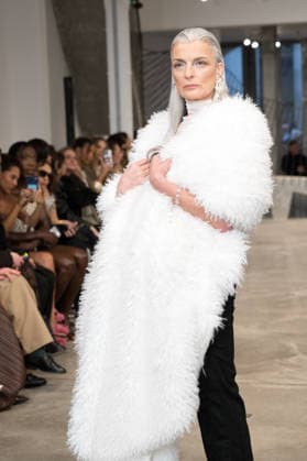 PFW - Weinsanto Runway A model walks the runway during the Weinsanto Womenswear Fall Winter 2026-2027 show as part of Paris Fashion Week on March 02, 2026 in Paris, France. Photo by Jana Call me J ABACAPRESS.COM Paris Ile de France France  Copyright: xJanaxCallxmexJ ABACAx