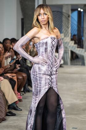 PFW - Weinsanto Runway A model walks the runway during the Weinsanto Womenswear Fall Winter 2026-2027 show as part of Paris Fashion Week on March 02, 2026 in Paris, France. Photo by Jana Call me J ABACAPRESS.COM Paris Ile de France France  Copyright: xJanaxCallxmexJ ABACAx