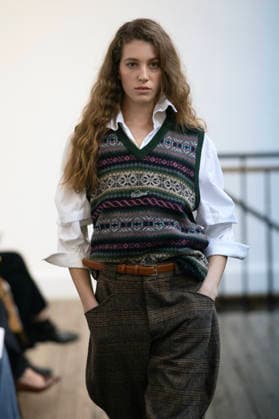 PFW - Vautrait Runway A model walks the runway during the Vautrait Womenswear Fall Winter 2026-2027 show as part of Paris Fashion Week on March 02, 2026 in Paris, France. Photo by Alain Gil Gonzalez ABACAPRESS.COM Paris France  Copyright: xGonzalezxAlain-Gil ABACAx