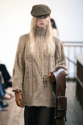 PFW - Vautrait Runway A model walks the runway during the Vautrait Womenswear Fall Winter 2026-2027 show as part of Paris Fashion Week on March 02, 2026 in Paris, France. Photo by Alain Gil Gonzalez ABACAPRESS.COM Paris France  Copyright: xGonzalezxAlain-Gil ABACAx