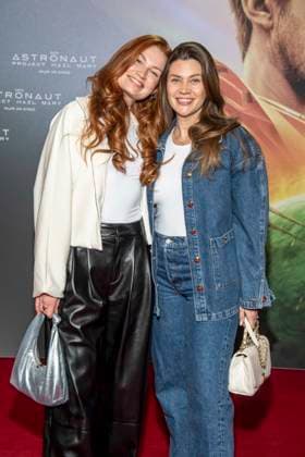 abb Jana Heinisch und Nadine Klein zu Gast auf dem roten Teppich beim Special Screenings des Films Der Astronaut - Project Hail Mary im UCI Luxe East Side Gallery am Montag 02.03.2026 in Berlin Berlin Deutschland