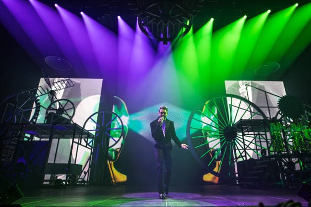 Music Concert - MIKA - Spinning Out Tour Mika performs the Spinning Out Tour on March 02, 2025 at Unipol Arena, Bologna, Italy. Casalecchio di Reno Unipol Arena Italy Copyright: xEmanuelaxVertollix xLiveMediax LPM_2323046
