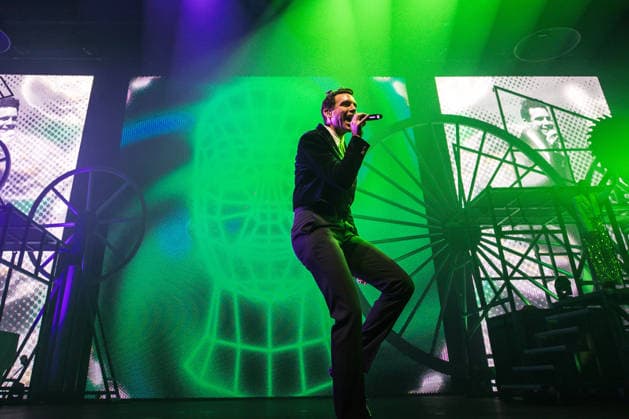 Music Concert - MIKA - Spinning Out Tour Mika performs the Spinning Out Tour on March 02, 2025 at Unipol Arena, Bologna, Italy. Casalecchio di Reno Unipol Arena Italy Copyright: xEmanuelaxVertollix xLiveMediax LPM_2323048