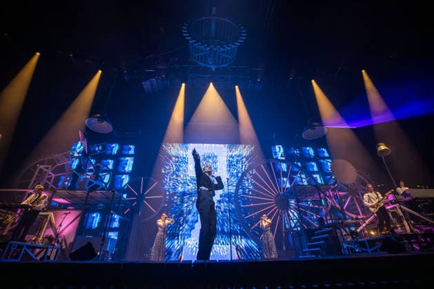 Music Concert - MIKA - Spinning Out Tour Mika performs the Spinning Out Tour on March 02, 2025 at Unipol Arena, Bologna, Italy. Casalecchio di Reno Unipol Arena Italy Copyright: xEmanuelaxVertollix xLiveMediax LPM_2323057