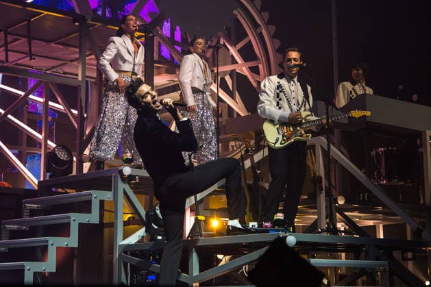 Music Concert - MIKA - Spinning Out Tour Mika performs the Spinning Out Tour on March 02, 2025 at Unipol Arena, Bologna, Italy. Casalecchio di Reno Unipol Arena Italy Copyright: xEmanuelaxVertollix xLiveMediax LPM_2323060