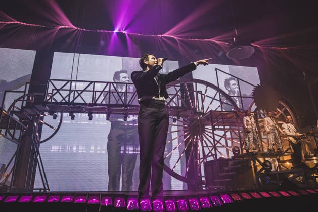 Music Concert - MIKA - Spinning Out Tour Mika performs the Spinning Out Tour on March 02, 2025 at Unipol Arena, Bologna, Italy. Casalecchio di Reno Unipol Arena Italy Copyright: xEmanuelaxVertollix xLiveMediax LPM_2323067