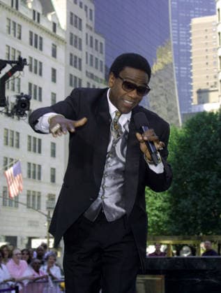 Al Green Performing in NY Jun 20, 2001; New York, NY, USA; Singer reverend AL GREEN tapes a concert for CBS s The Early Show in NYC.. Copyright: xNancyxKaszermanx