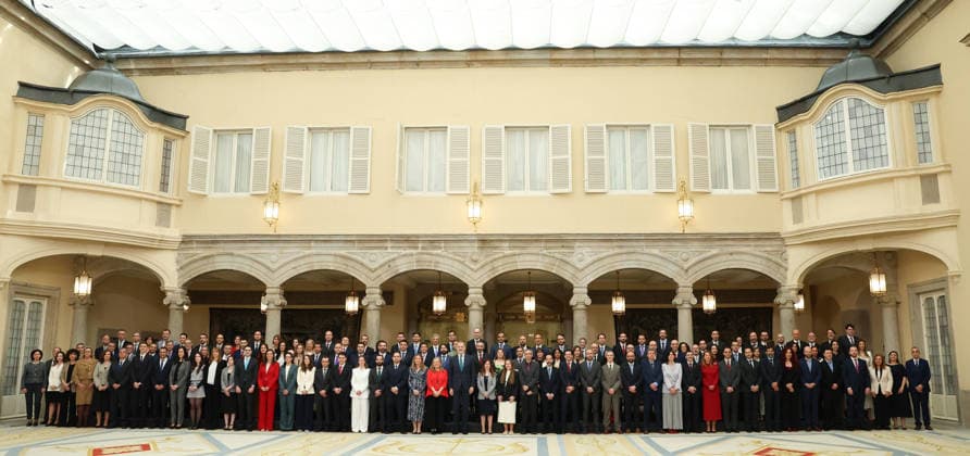 The King receives the XXVIII promotion of the CSSTIAE King Felipe VI receives in audience the XXVIII promotion of the Senior Corps of Systems and Information Technology of the State Administration CSSTIAE, in the Royal Palace of El Pardo, on March 3, 2026, in Madrid Spain This body, belonging to subgroup A1 of the General State Administration, is responsible for the planning and management of information and communications technology projects, the management of data processing centers, data protection and communications legislation, among other functions 03 MARCH 2026 Marta Ferná Madrid Madrid Spain  Copyright: xMartaxFernandezx 7333569
