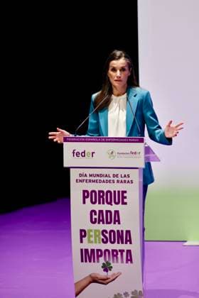 The Queen presides over the event on the occasion of the World Day for Rare Diseases in Castellón Queen Letizia intervenes during the event on the occasion of the World Day for Rare Diseases, at the Palacio de Congresos de Castellón, on March 3, 2026, in Castellón de la Plana, Comunidad Valenciana Spain Organized by the Spanish Federation of Rare Diseases FEDER, the event is part of the campaign Because every person matters, an initiative that seeks to ensure equity in access to social and health resources 03 MARCH 2026 REINA LETIZIA RARE DISEASES CASTELLÓN DE LA PLANA ÁNGEL SÁNCHEZ 03 03 2026 Castellon de la Plana Community Castellon de la Plana Community Spain  Copyright: xÃNGELxSÃNCHEZx 7333583