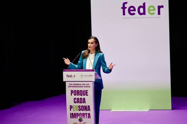 The Queen presides over the event on the occasion of the World Day for Rare Diseases in Castellón Queen Letizia intervenes during the event on the occasion of the World Day for Rare Diseases, at the Palacio de Congresos de Castellón, on March 3, 2026, in Castellón de la Plana, Comunidad Valenciana Spain Organized by the Spanish Federation of Rare Diseases FEDER, the event is part of the campaign Because every person matters, an initiative that seeks to ensure equity in access to social and health resources 03 MARCH 2026 REINA LETIZIA RARE DISEASES CASTELLÓN DE LA PLANA ÁNGEL SÁNCHEZ 03 03 2026 Castellon de la Plana Community Castellon de la Plana Community Spain  Copyright: xÃNGELxSÃNCHEZx 7333584