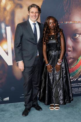 Ludwig Prinz von Bayern und Michelle Lemuya Ikeny bei der Premiere des Kinofilms Nawi - Dear Future Me in der Astor Film Lounge im Arri. München, 02.03.2026