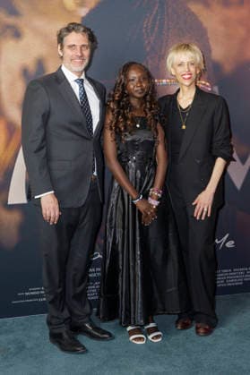 Ludwig Prinz von Bayern, Michelle Lemuya Ikeny und Katja Eichinger bei der Premiere des Kinofilms Nawi - Dear Future Me in der Astor Film Lounge im Arri. München, 02.03.2026