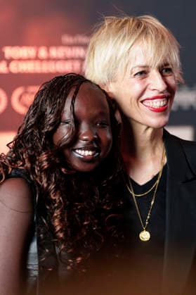 Michelle Lemuya Ikeny und Katja Eichinger bei der Premiere des Kinofilms Nawi - Dear Future Me in der Astor Film Lounge im Arri. München, 02.03.2026