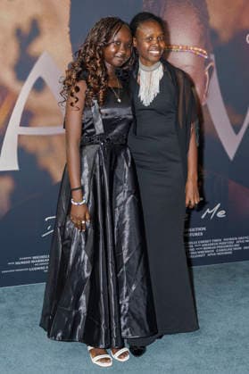 Michelle Lemuya Ikeny und Milcah Cherotich bei der Premiere des Kinofilms Nawi - Dear Future Me in der Astor Film Lounge im Arri. München, 02.03.2026