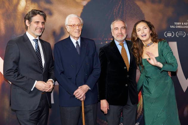 Ludwig Prinz von Bayern, Herzog Franz von Bayern, Thomas Greinwald und Sophie-Alexandra Prinzessin von Bayern bei der Premiere des Kinofilms Nawi - Dear Future Me in der Astor Film Lounge im Arri. München, 02.03.2026
