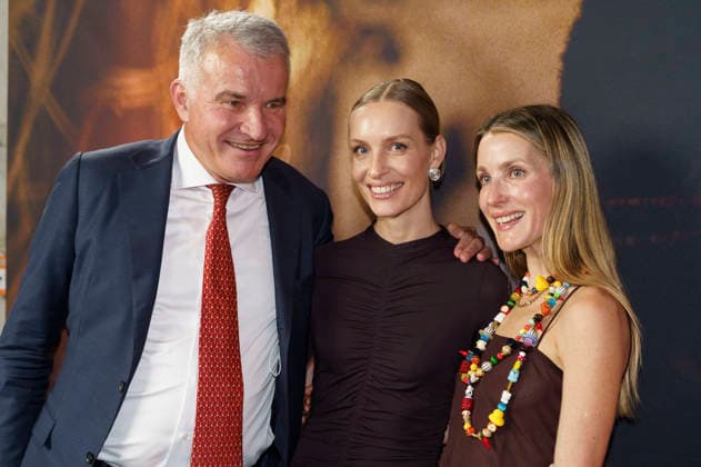 Daniel Terberger, Marlies Pia Pfeifhofer und Ekaterina Prinzessin von Hannover bei der Premiere des Kinofilms Nawi - Dear Future Me in der Astor Film Lounge im Arri. München, 02.03.2026