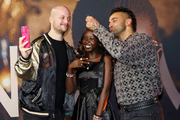 Michelle Lemuya Ikeny mit Gästen bei der Premiere des Kinofilms Nawi - Dear Future Me in der Astor Film Lounge im Arri. München, 02.03.2026