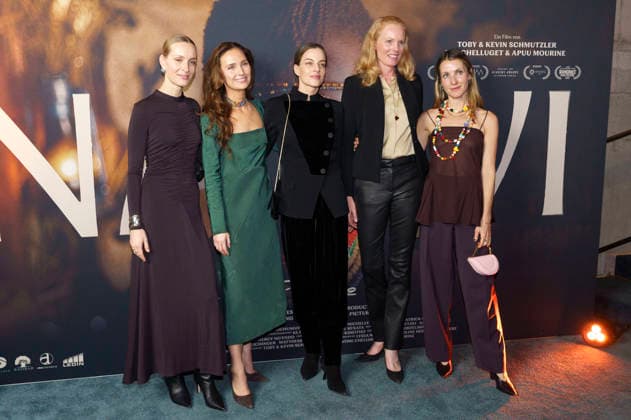 Marlies Pia Pfeifhofer, Sophie-Alexandra Prinzessin von Bayern, Cleo von Adelsheim, Elisabeth Herzogin in Bayern-Terberger und Ekaterina Prinzessin von Hannover bei der Premiere des Kinofilms Nawi - Dear Future Me in der Astor Film Lounge im Arri. München, 02.03.2026