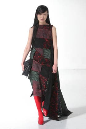 PFW - Maitrepierre Runway A model walks the runway during the Maitrepierre Womenswear Fall Winter 2026-2027 show as part of Paris Fashion Week on March 3, 2026 in Paris, France. Photo by Alain Gil Gonzalez ABACAPRESS.COM Paris France  Copyright: xGonzalezxAlain-Gil ABACAx
