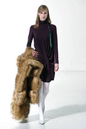PFW - Maitrepierre Runway A model walks the runway during the Maitrepierre Womenswear Fall Winter 2026-2027 show as part of Paris Fashion Week on March 3, 2026 in Paris, France. Photo by Alain Gil Gonzalez ABACAPRESS.COM Paris France  Copyright: xGonzalezxAlain-Gil ABACAx