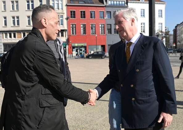 King Philippe visited the non-profit organization DIOGENES BRUSSELS, BELGIUM - MARCH 03 : King Philippe visited the non-profit organization DIOGENES, a service that helps the homeless and aims to reconnect people living on the streets with the rest of society. The King met with homeless individuals and learned about the organization s operations. He then chaired a roundtable discussion with DIOGENES staff, representatives from various partner organizations, and experts in the fields of homelessness and poverty on March 3, 2026 in Brussels, Belgium, 03 03 2026 Brussels Belgium  Copyright: xDidierxLebrunx
