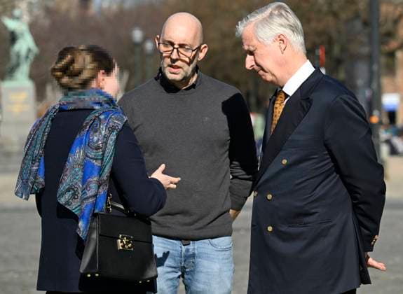 King Philippe visited the non-profit organization DIOGENES BRUSSELS, BELGIUM - MARCH 03 : King Philippe visited the non-profit organization DIOGENES, a service that helps the homeless and aims to reconnect people living on the streets with the rest of society. The King met with homeless individuals and learned about the organization s operations. He then chaired a roundtable discussion with DIOGENES staff, representatives from various partner organizations, and experts in the fields of homelessness and poverty on March 3, 2026 in Brussels, Belgium, 03 03 2026 Brussels Belgium  Copyright: xDidierxLebrunx