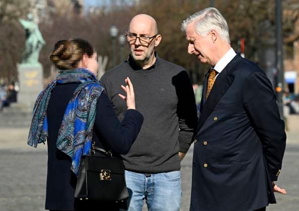 King Philippe visited the non-profit organization DIOGENES BRUSSELS, BELGIUM - MARCH 03 : King Philippe visited the non-profit organization DIOGENES, a service that helps the homeless and aims to reconnect people living on the streets with the rest of society. The King met with homeless individuals and learned about the organization s operations. He then chaired a roundtable discussion with DIOGENES staff, representatives from various partner organizations, and experts in the fields of homelessness and poverty on March 3, 2026 in Brussels, Belgium, 03 03 2026 Brussels Belgium  Copyright: xDidierxLebrunx