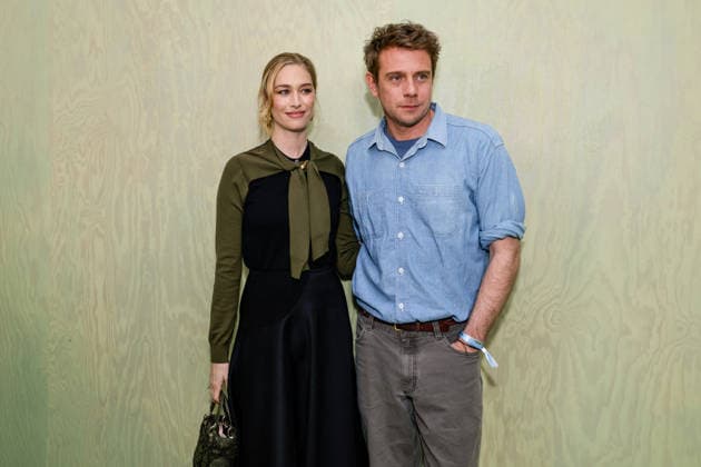 Fashion designer Jonathan Anderson with Beatrice Borromeo at the greeting of Christian Dior Women Ready to Wear Fall Winter 2026 2027 Collection fashion show during Paris Fashion Week PFW at Jardin des Tuileries, in Paris, France, on March 3rd, 2026 Olivier Borde Bestimage Greeting of Christian Dior Women Ready to Wear Fall Winter 2026 2027 Collection fashion show, during Paris Fashion Week at Jardin des Tuileries, in Paris, France, on March 3rd, 2026 Paris France  Copyright: xOLIVIERxBORDEx xBESTIMAGExOLIVIERxBORDEx xBESTIMAGEx