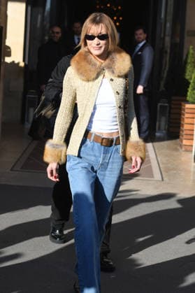 PFW - Bella Hadid Leaves Her Hotel Bella Hadid leaves her hotel during Paris Fashion Week in Paris, France on March 3, 2026. Photo by Florian Poitout ABACAPRESS.COM Paris France  Copyright: xPoitoutxFlorian ABACAx