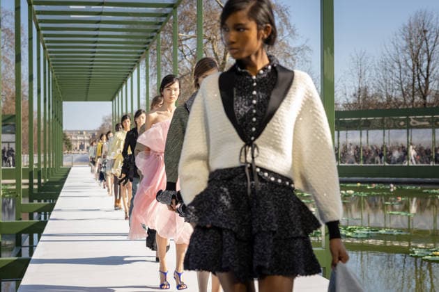PFW - Dior Runway A model walks the runway during the Christian Dior Womenswear Fall Winter 2026-2027 show as part of Paris Fashion Week on March 3, 2026 in Paris, France. Photo by Alexis Jumeau ABACAPRESS.COM Paris France  Copyright: xJumeauxAlexis ABACAx
