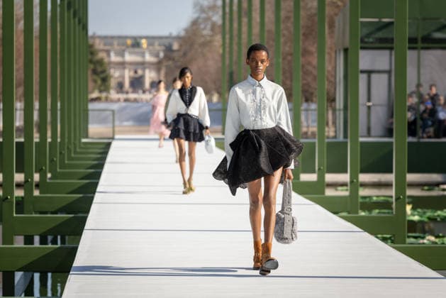 PFW - Dior Runway A model walks the runway during the Christian Dior Womenswear Fall Winter 2026-2027 show as part of Paris Fashion Week on March 3, 2026 in Paris, France. Photo by Alexis Jumeau ABACAPRESS.COM Paris France  Copyright: xJumeauxAlexis ABACAx