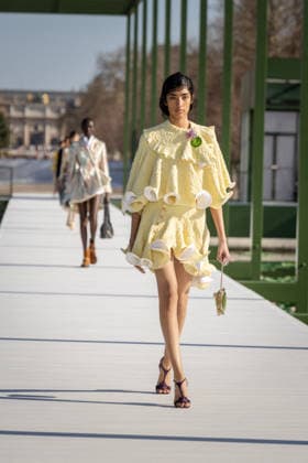 PFW - Dior Runway A model walks the runway during the Christian Dior Womenswear Fall Winter 2026-2027 show as part of Paris Fashion Week on March 3, 2026 in Paris, France. Photo by Alexis Jumeau ABACAPRESS.COM Paris France  Copyright: xJumeauxAlexis ABACAx