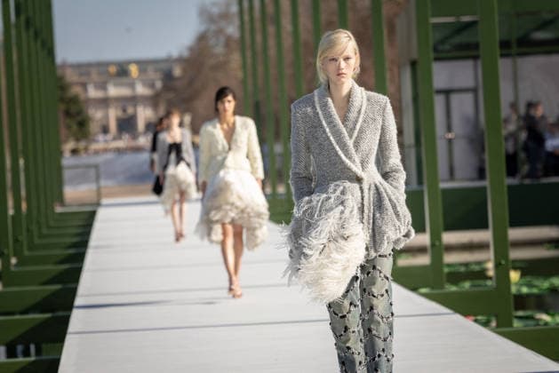 PFW - Dior Runway A model walks the runway during the Christian Dior Womenswear Fall Winter 2026-2027 show as part of Paris Fashion Week on March 3, 2026 in Paris, France. Photo by Alexis Jumeau ABACAPRESS.COM Paris France  Copyright: xJumeauxAlexis ABACAx