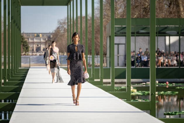 PFW - Dior Runway A model walks the runway during the Christian Dior Womenswear Fall Winter 2026-2027 show as part of Paris Fashion Week on March 3, 2026 in Paris, France. Photo by Alexis Jumeau ABACAPRESS.COM Paris France  Copyright: xJumeauxAlexis ABACAx
