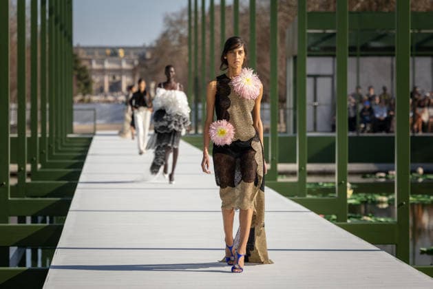 PFW - Dior Runway A model walks the runway during the Christian Dior Womenswear Fall Winter 2026-2027 show as part of Paris Fashion Week on March 3, 2026 in Paris, France. Photo by Alexis Jumeau ABACAPRESS.COM Paris France  Copyright: xJumeauxAlexis ABACAx