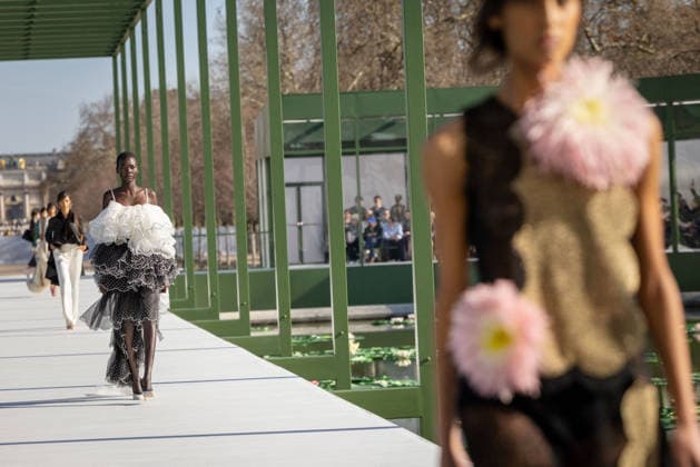 PFW - Dior Runway A model walks the runway during the Christian Dior Womenswear Fall Winter 2026-2027 show as part of Paris Fashion Week on March 3, 2026 in Paris, France. Photo by Alexis Jumeau ABACAPRESS.COM Paris France  Copyright: xJumeauxAlexis ABACAx