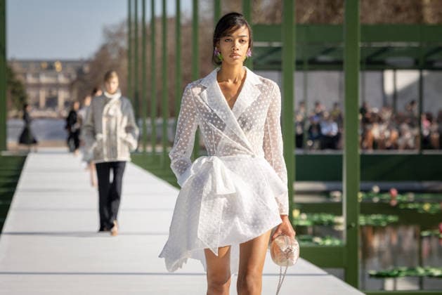 PFW - Dior Runway A model walks the runway during the Christian Dior Womenswear Fall Winter 2026-2027 show as part of Paris Fashion Week on March 3, 2026 in Paris, France. Photo by Alexis Jumeau ABACAPRESS.COM Paris France  Copyright: xJumeauxAlexis ABACAx