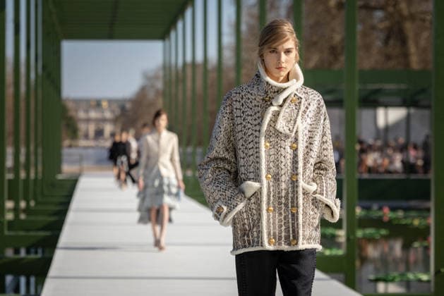 PFW - Dior Runway A model walks the runway during the Christian Dior Womenswear Fall Winter 2026-2027 show as part of Paris Fashion Week on March 3, 2026 in Paris, France. Photo by Alexis Jumeau ABACAPRESS.COM Paris France  Copyright: xJumeauxAlexis ABACAx