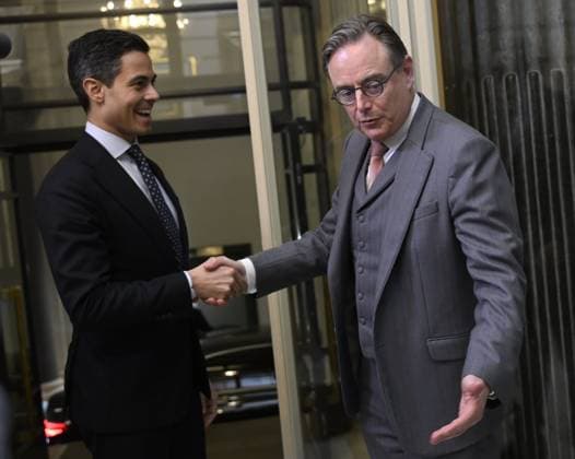Meeting between PM Bart De Wever & Dutch Prime Minister Rob Jetten BRUSSELS, BELGIUM - MARCH 03 : Meeting between Prime Minister Bart De Wever (N-VA) and Dutch Prime Minister Rob Jetten on March 3, 2026 in Brussels, Belgium, 03 03 2026 Brussels Belgium  Copyright: xDidierxLebrunx