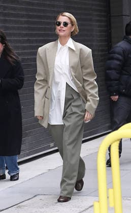 New York March 03, 2026 Jessie Buckley on Good Morning America to talk about her new movie Bridw in New York. March 03, 2026. Copyright: xRWx xMediaPunchx