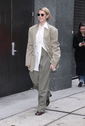 New York March 03, 2026 Jessie Buckley on Good Morning America to talk about her new movie Bridw in New York. March 03, 2026. Copyright: xRWx xMediaPunchx