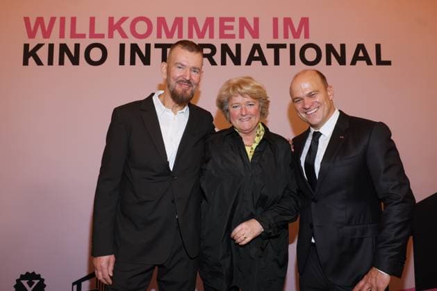 Wiedereröffnung des Kino International Heinrich-Georg Kloster, Monika Grütters, Christian Bräuer Offizielle Wiedereröffnung des Kino International in Berlin Karl-Marx-Allee, Datum: 03.03.2026 Copyright: xEventpress Kratschx