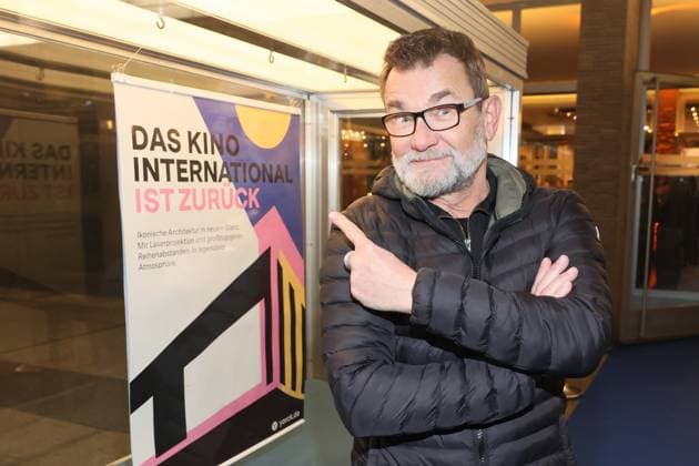 Wiedereröffnung des Kino International Matthias Freihof Offizielle Wiedereröffnung des Kino International in Berlin Karl-Marx-Allee, Datum: 03.03.2026 Copyright: xEventpress Kratschx