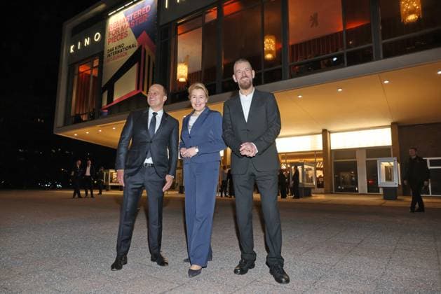Wiedereröffnung des Kino International Christian Bräuer, Franziska Giffey, Heinrich-Georg Kloster Offizielle Wiedereröffnung des Kino International in Berlin Karl-Marx-Allee, Datum: 03.03.2026 Copyright: xEventpress Kratschx