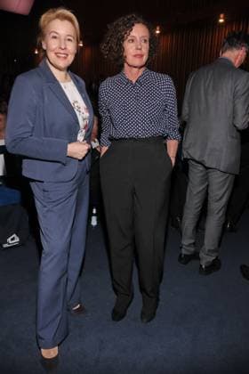 Wiedereröffnung des Kino International Franziska Giffey, Maria Schrader Offizielle Wiedereröffnung des Kino International in Berlin Karl-Marx-Allee, Datum: 03.03.2026 Copyright: xEventpress Kratschx