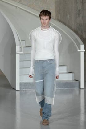 PFW ALAINPAUL Runway NB Model walk at the ALAINPAUL Womenswear Fall Winter 2026-2027 show as part of Paris Fashion Week on March 03, 2026 in Paris, France. Photo by Nasser Berzane ABACAPRESS.COM Paris France  Copyright: xBerzanexNasser ABACAx