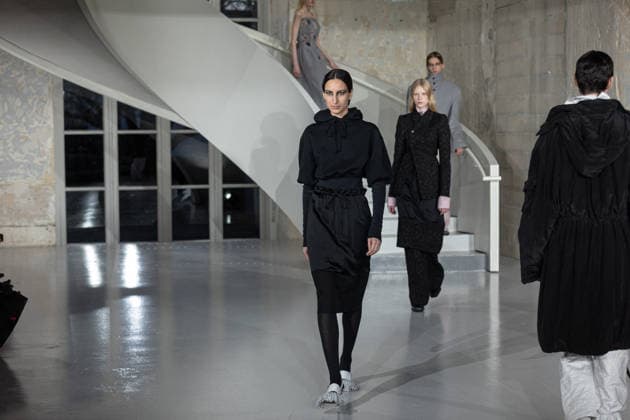 PFW ALAINPAUL Runway NB Model walk at the ALAINPAUL Womenswear Fall Winter 2026-2027 show as part of Paris Fashion Week on March 03, 2026 in Paris, France. Photo by Nasser Berzane ABACAPRESS.COM Paris France  Copyright: xBerzanexNasser ABACAx
